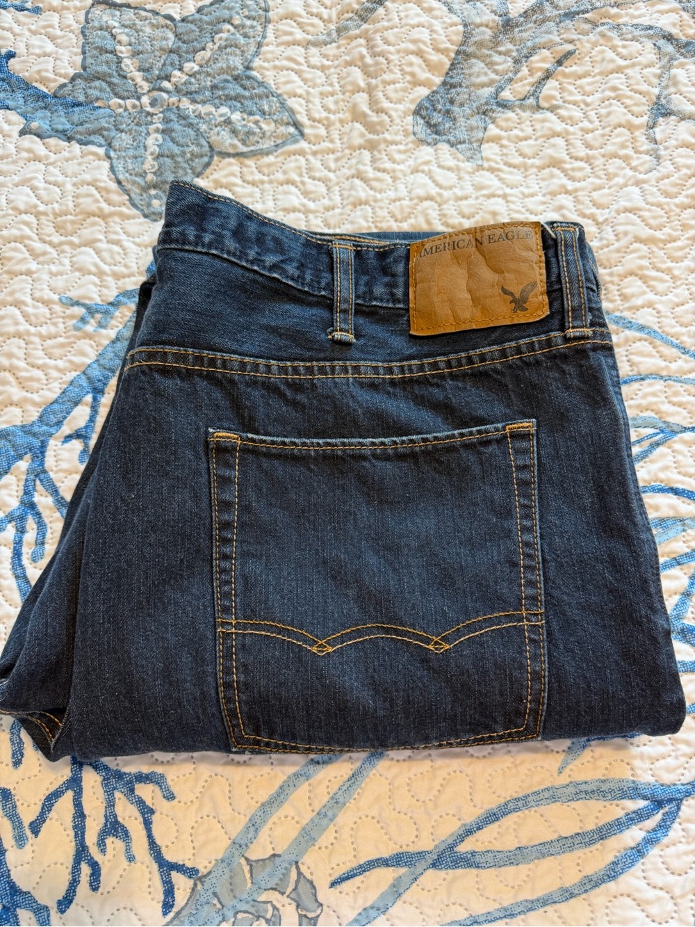 American Eagle Dark Blue Bootcut Jeans